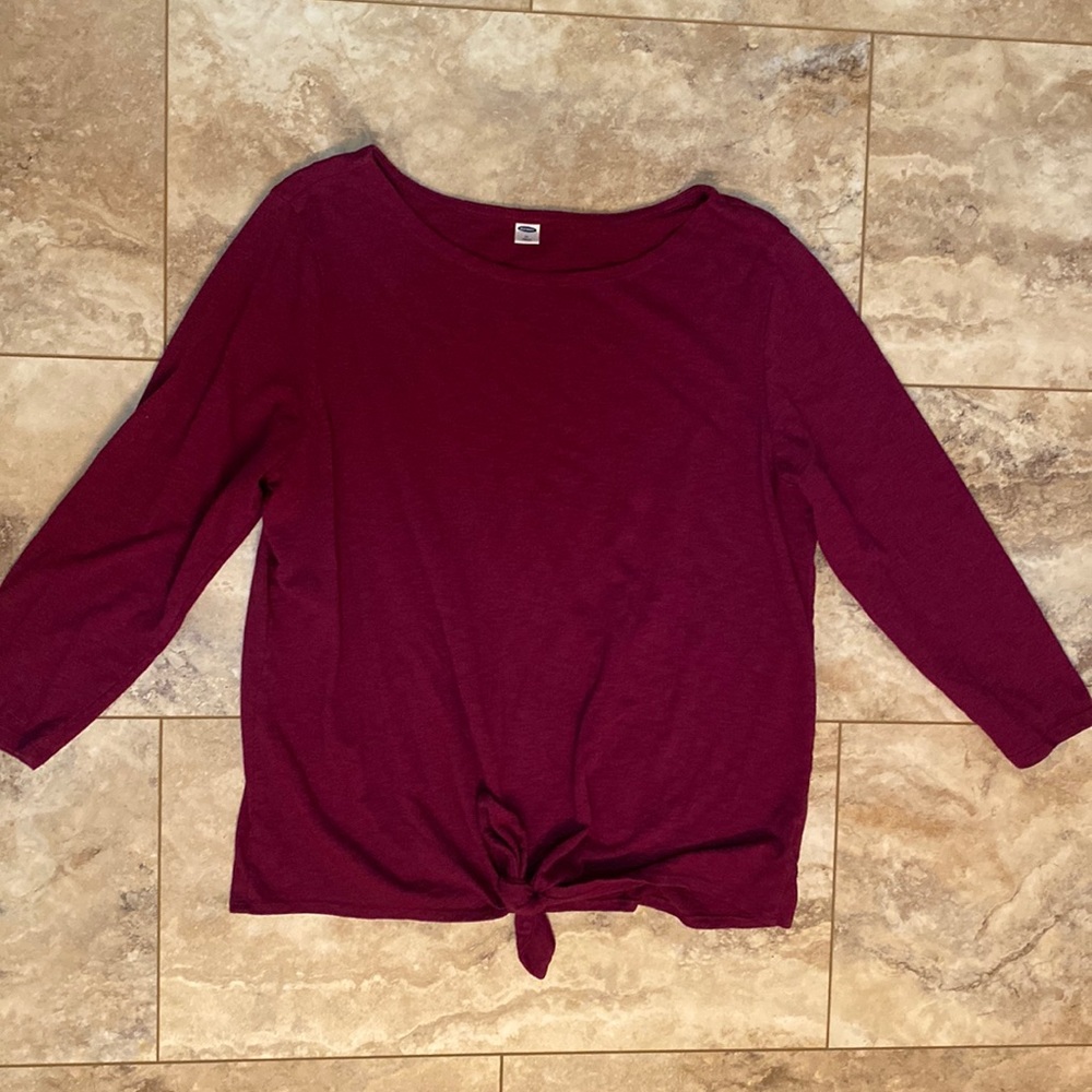 Old Navy Tie Front Shirt